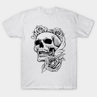 skull&roses 1 T-Shirt